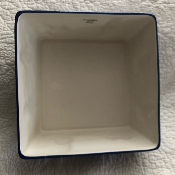 🎉SALE!!🎉 St. Nicholas Square Large Bowl Let It Snow Hand Painted Design - Picture 6 of 7